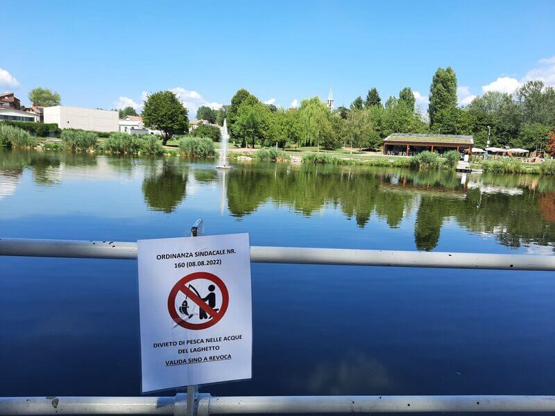 Laghetto di Giussano, istituito il divieto di pesca temporaneo